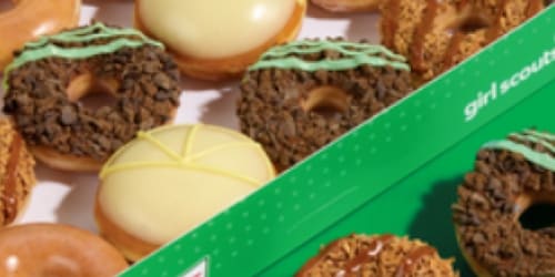 Krispy Kreme, Girl Scouts team up for cookie-inspired doughnuts
