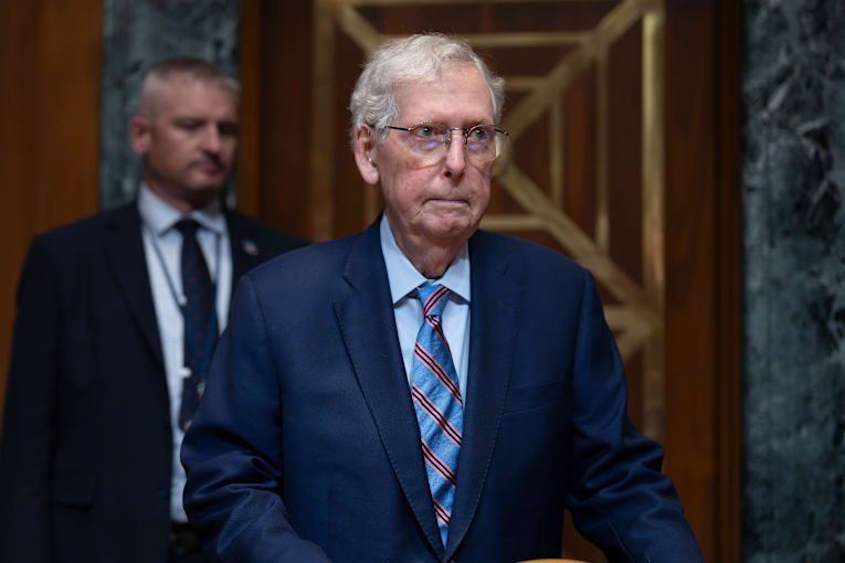 Sen. McConnell is 'continuing his recovery,' but details are scarce after a lengthy hospital stay