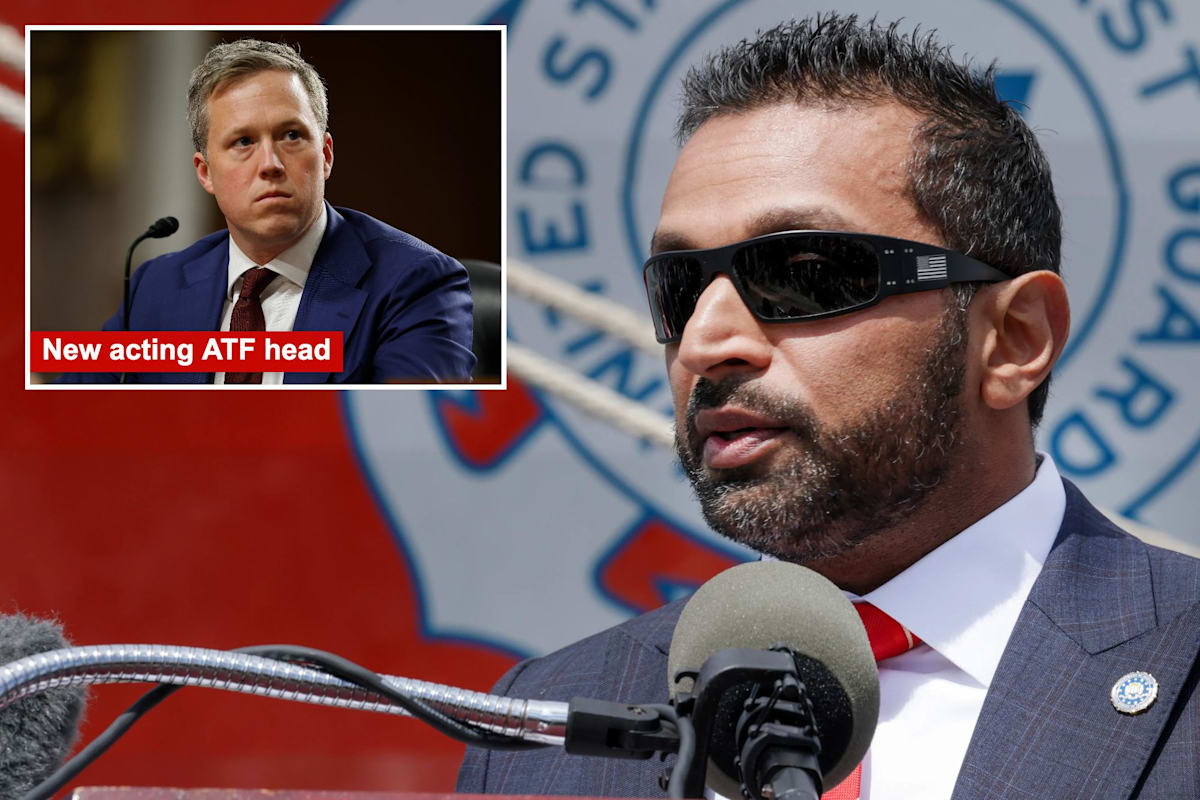 FBI Director Kash Patel was removed as acting ATF director, US ...
