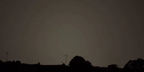 Dramatic thunderstorm hits London with lightning strike 'starting fire' at property as heat alert extended