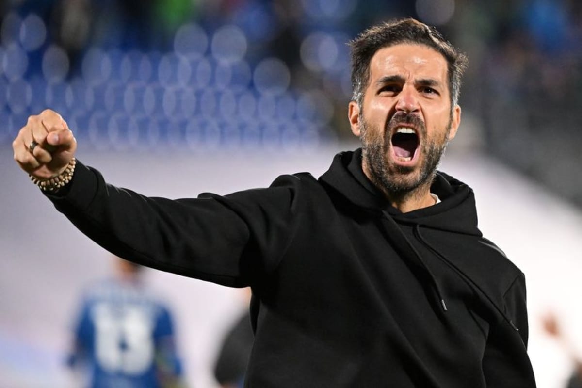 Cesc Fabregas admits he told Como stars to 'slow down' after going 4-0 up against Man Utd - AOL