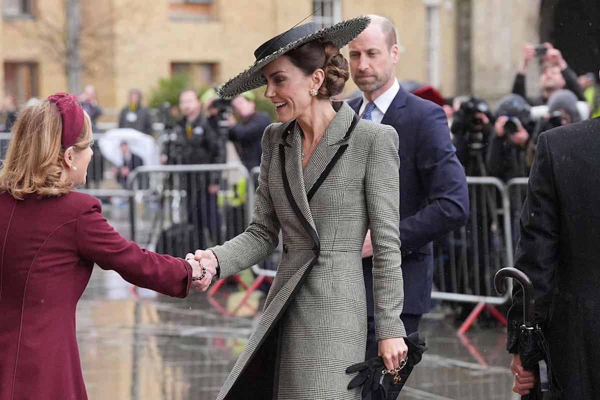 Kate Middleton and Prince William Step Out for Historic Ceremony ...