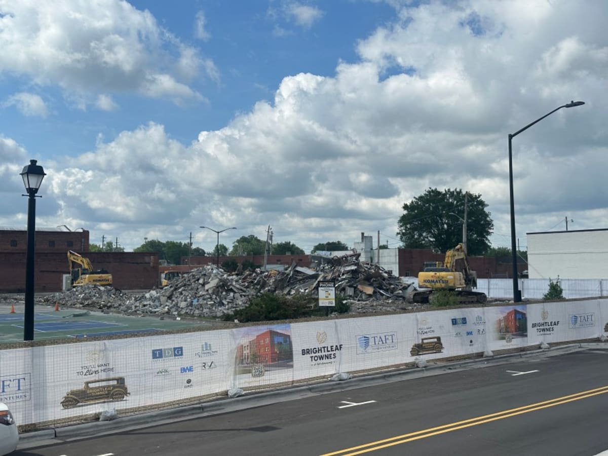 Demolition begins for new residential development near downtown ...