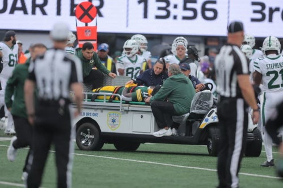 Jayden Reed posts to social media after leaving Packers game on cart - AOL