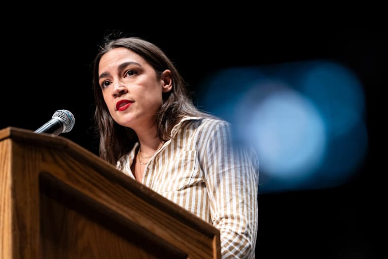 Alexandria Ocasio-Cortez says she hasn&rsquo;t ruled out a potential run for president or Senate in 2028