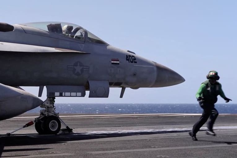 Trump allows Navy to build ships abroad, orders return to steam catapults on carriers