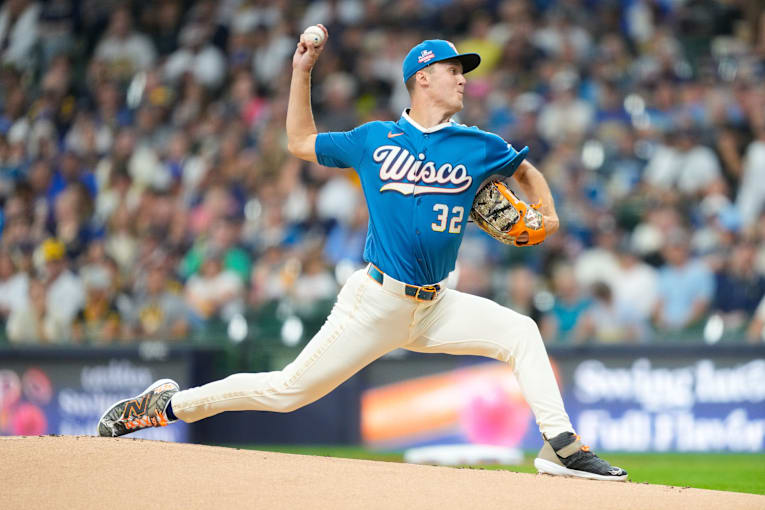 Braves' Sale says Brewers' Misiorowski has 'probably the most impressive fastball I've ever seen'