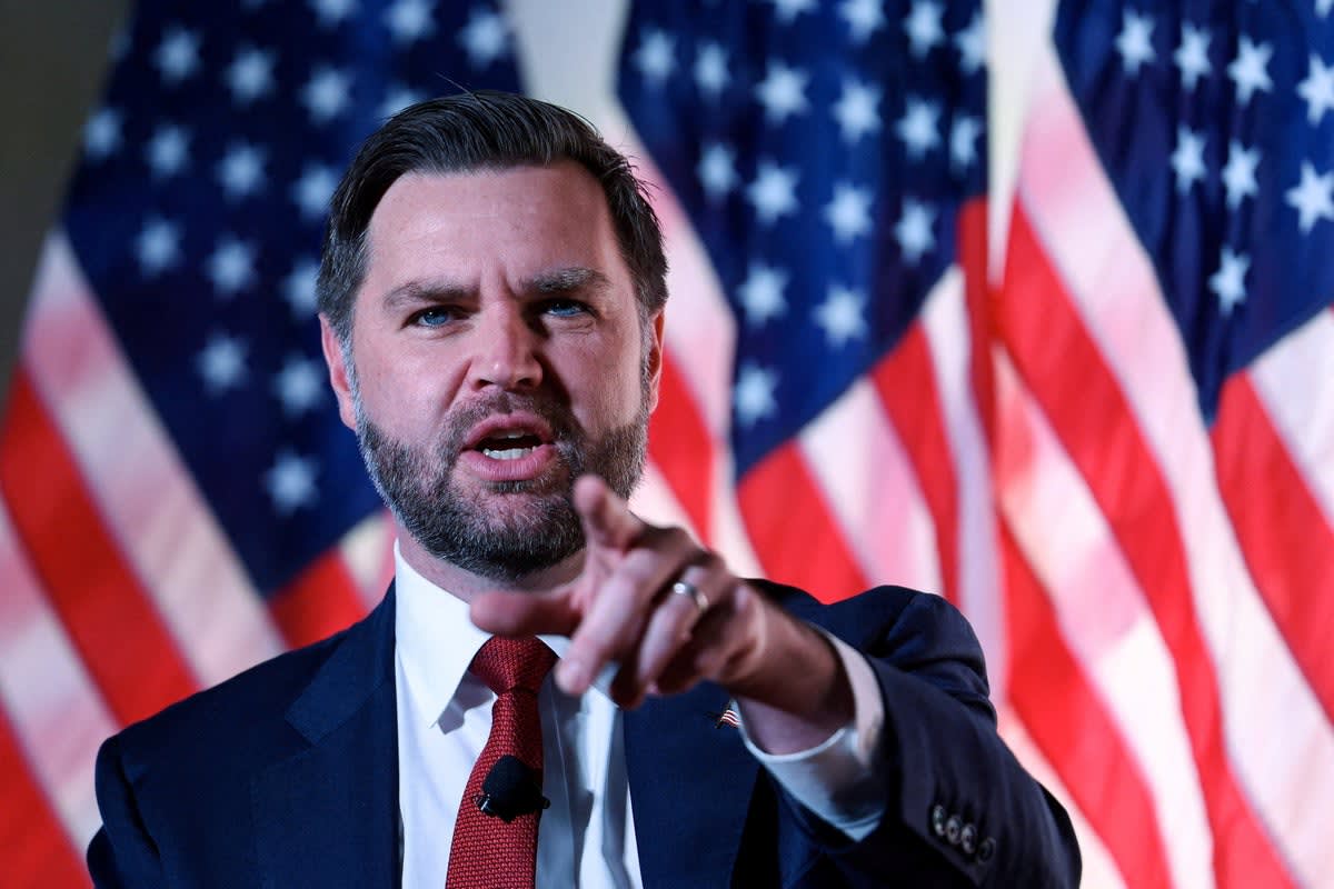 JD Vance texted in Hegseth’s infamous Signalgate group at 2:30am after ...
