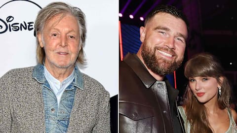 Paul McCartney performed a beloved No. 1 Beatles hit at Taylor Swift and Travis Kelce's wedding reception