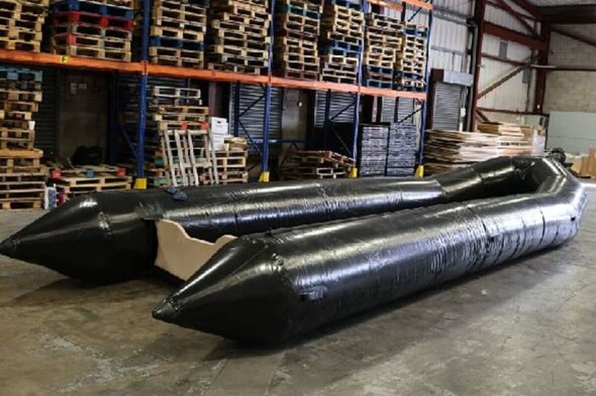 25 inflatable boats seized at East Midlands Airport