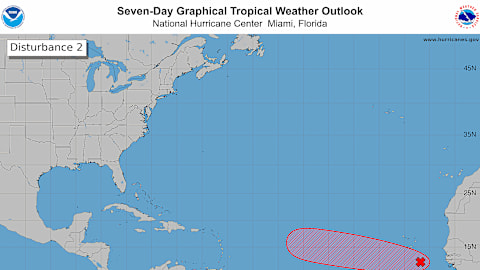 Hurricane forecasters closely watch Atlantic system that could turn dangerous