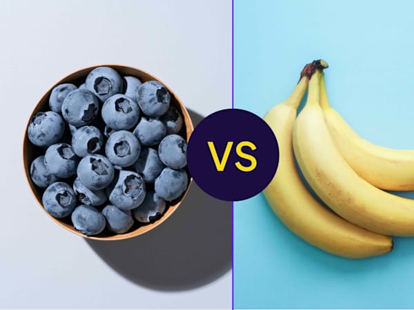 Blueberries vs. bananas: Which fruit best supports energy and blood sugar?