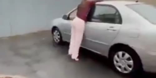 Girl's reaction to getting her first car goes viral