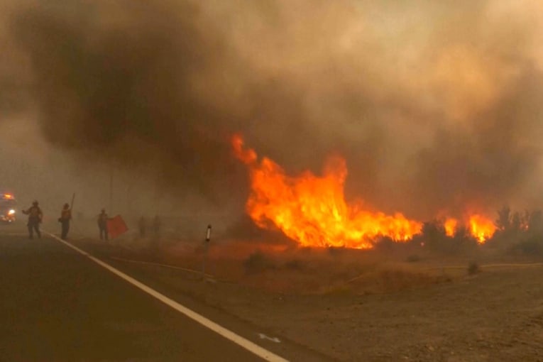 90,000 forced to flee as raging Reno wildfire tears through neighborhoods